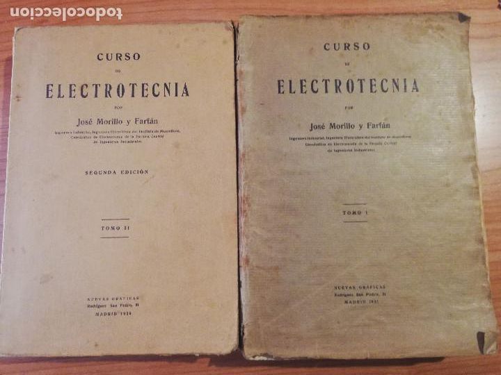 Libri antichi: CURSO DE ELECTROTECNIA 1931-1936