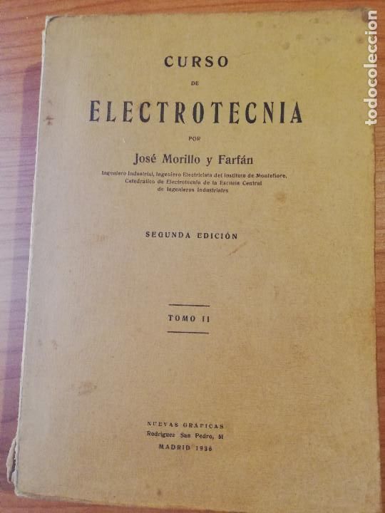 Libros antiguos: CURSO DE ELECTROTECNIA 1931-1936 - Foto 4