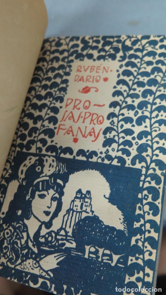 Libros antiguos: PROSAS PROFANAS. RUBEN DARIO - Foto 2
