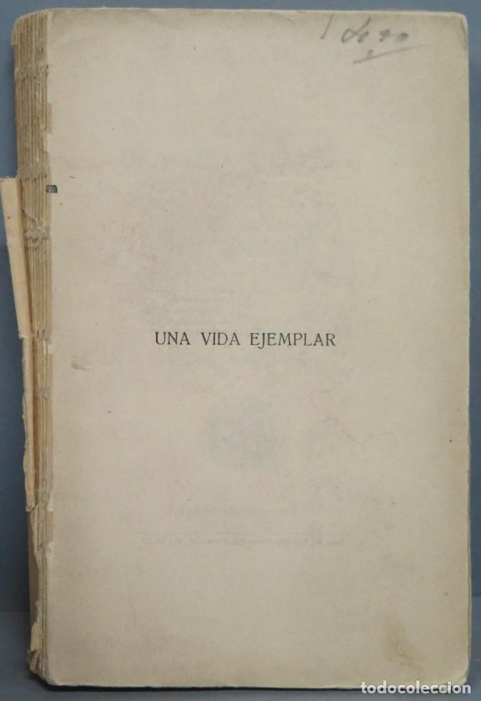 Libros antiguos: 1916.- UNA VIDA EJEMPLAR. DIEGO SAN JOS&Eacute; - Foto 1