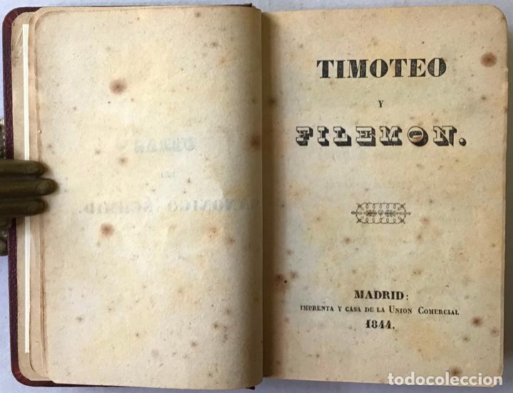 Libros antiguos: TIMOTEO Y FILEMON. - SCHMID. - Foto 1
