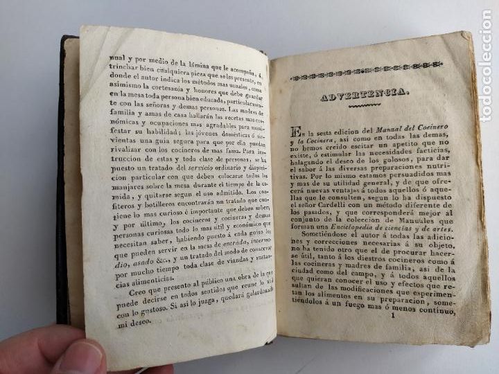Libros antiguos: MANUAL DEL COCINERO Y LA COCINERA 6&ordf; EDICI&Oacute;N - Foto 8