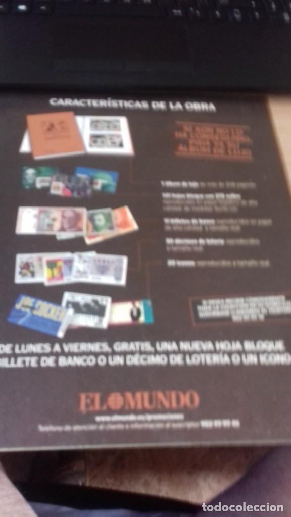 Libros antiguos: Libro de sellos, billetes e iconos de la democracia completo - Foto 3