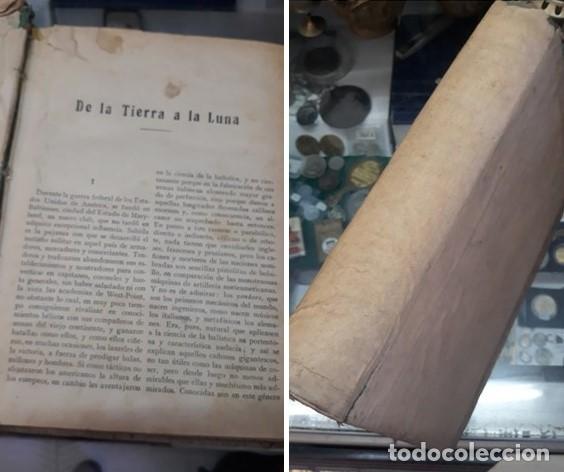 Libros antiguos: DE LA TIERRA A LA LUNA. - Foto 1