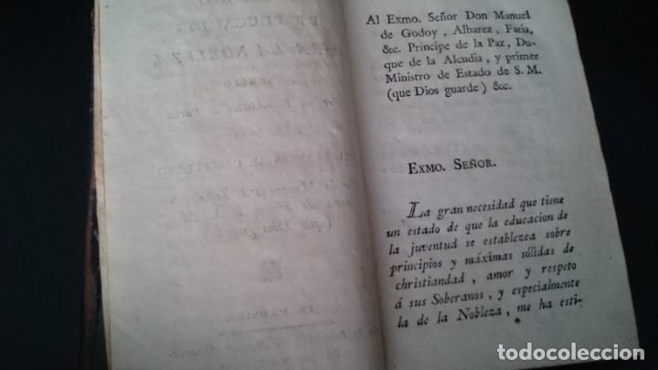 Libros antiguos: TRATADO DE EDUCACIÓN PARA LA NOBLEZA - IMPRENTA DE MANUEL ALVAREZ MADRID 1796 - Foto 7 - 216808120