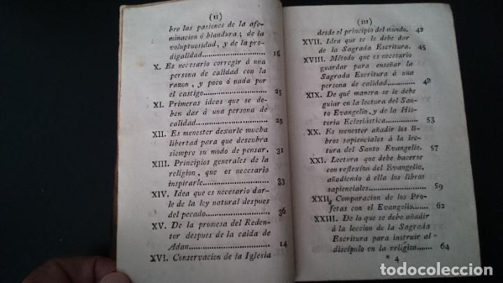 Libros antiguos: TRATADO DE EDUCACIÓN PARA LA NOBLEZA - IMPRENTA DE MANUEL ALVAREZ MADRID 1796 - Foto 10 - 216808120