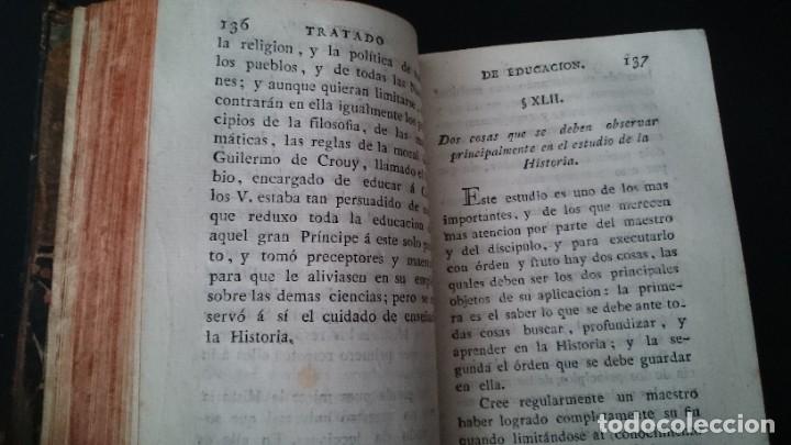 Libros antiguos: TRATADO DE EDUCACIÓN PARA LA NOBLEZA - IMPRENTA DE MANUEL ALVAREZ MADRID 1796 - Foto 16 - 216808120