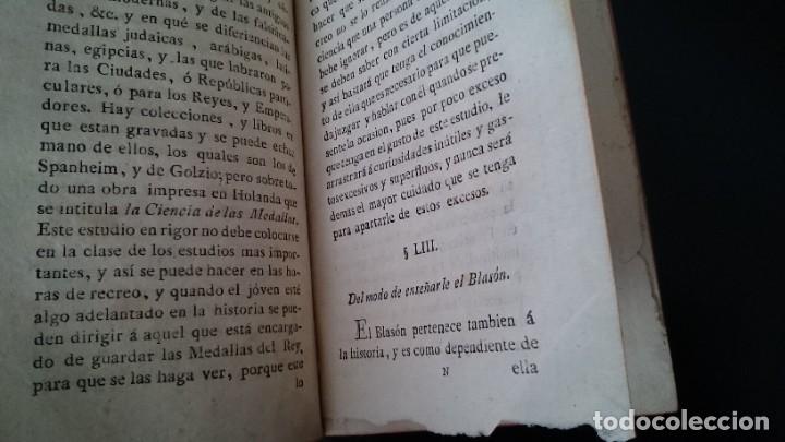 Libros antiguos: TRATADO DE EDUCACIÓN PARA LA NOBLEZA - IMPRENTA DE MANUEL ALVAREZ MADRID 1796 - Foto 18 - 216808120