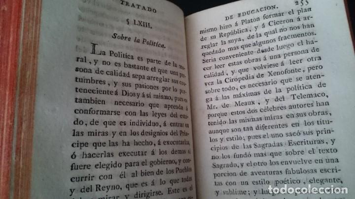 Libros antiguos: TRATADO DE EDUCACIÓN PARA LA NOBLEZA - IMPRENTA DE MANUEL ALVAREZ MADRID 1796 - Foto 19 - 216808120