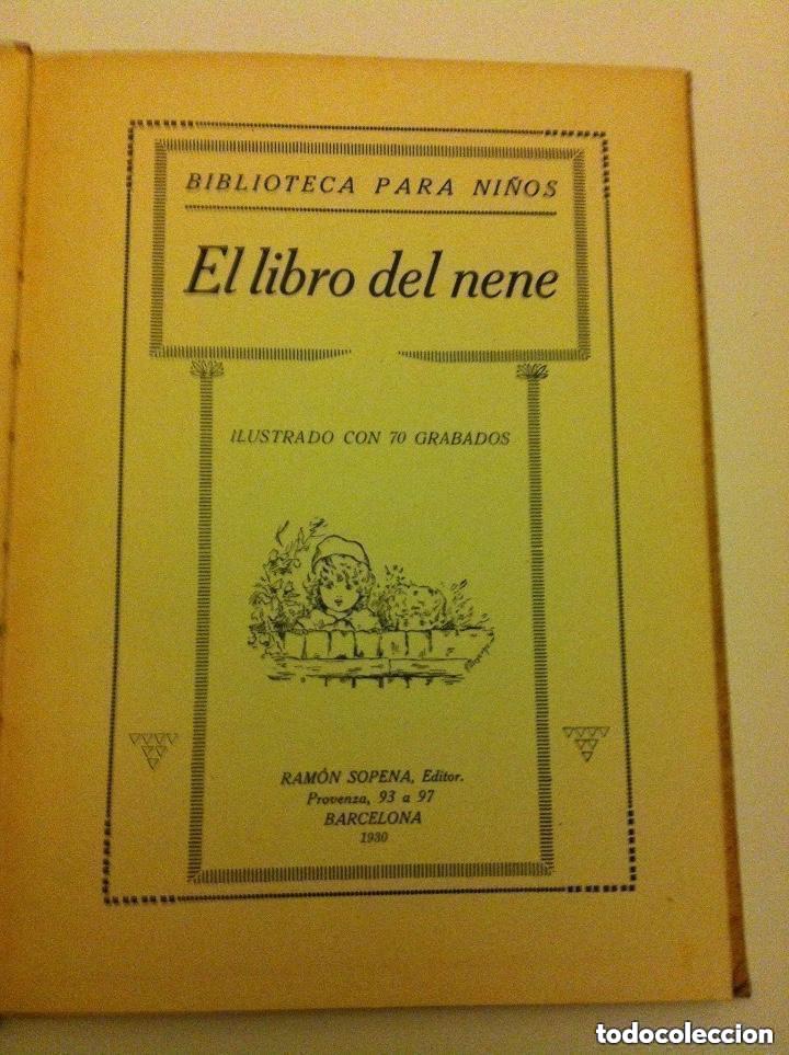 Libros antiguos: el libro del nene (1930 - Foto 2