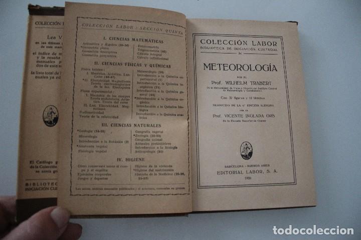 Libros antiguos: METEOROLOG&Iacute;A PRF. WILHELM TRABERT LABOR 1926 - Foto 2