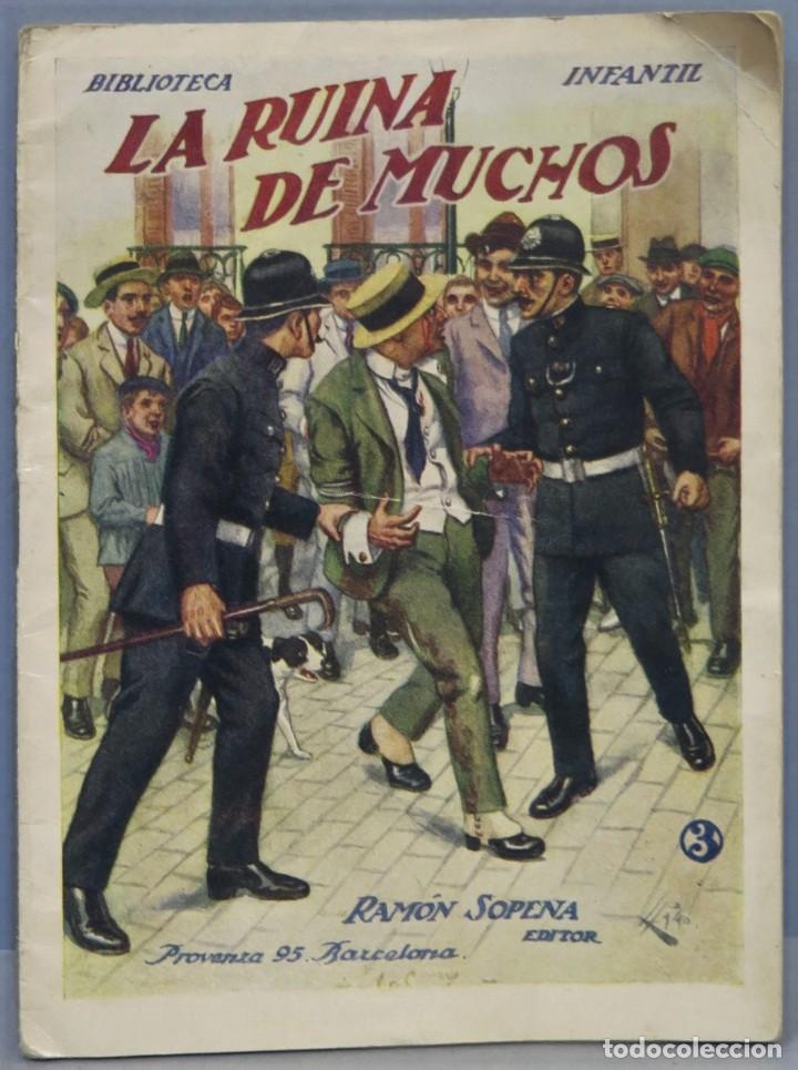 Libros antiguos: LA RUINA DE MUCHOS. SOPENA - Foto 1
