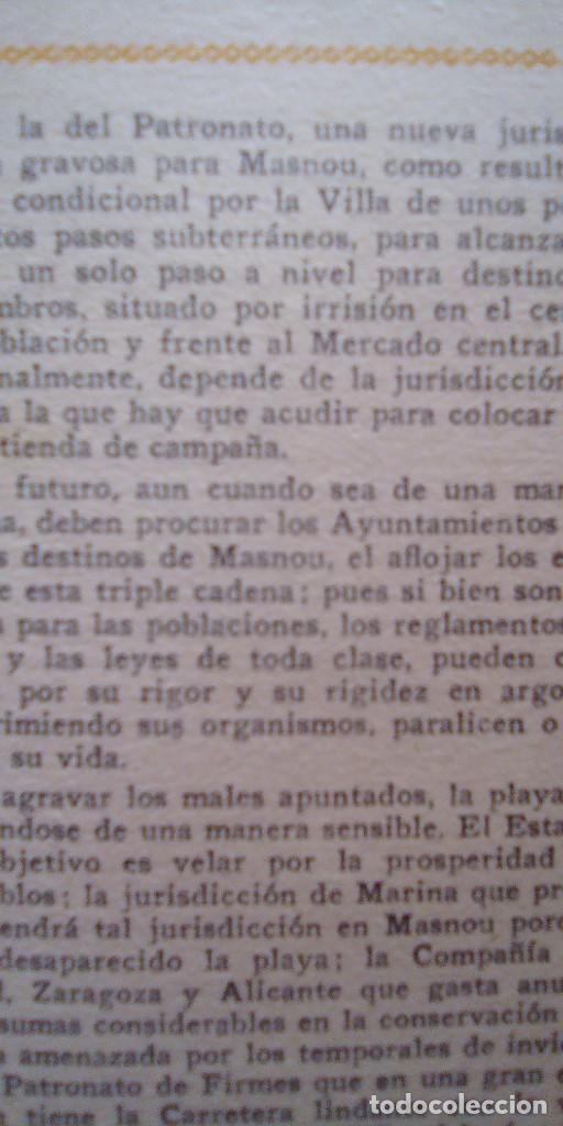 Libros antiguos: Masnou-1928. - Foto 3