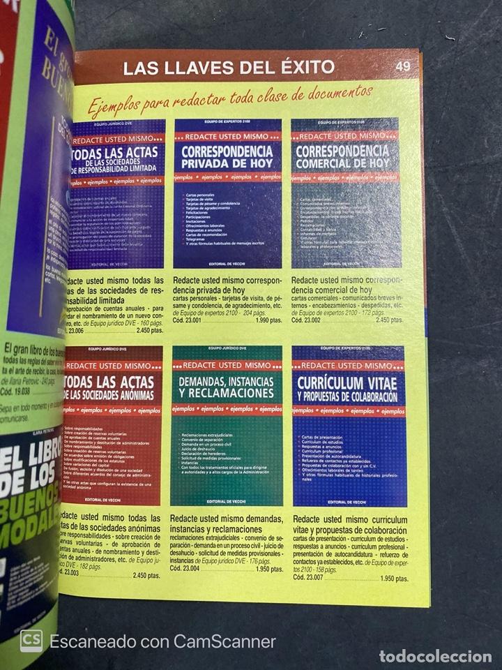 Libros antiguos: CATALOGO 94. EDITORIAL DE VECCHI. PAGS: 79 - Foto 4