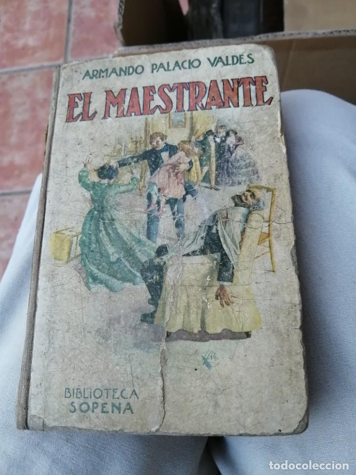 Libros antiguos: EL MAESTRANTE, ARMANDO PALACIO VALDES, BIBLIOTECA SOPENA. - Foto 1