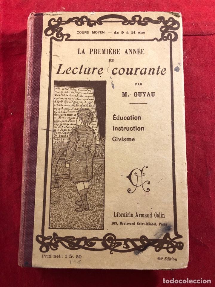 Libros antiguos: La premiere ann&eacute;e de lecture courante - Foto 2