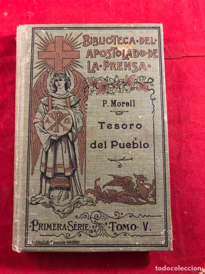 Libros antiguos: Tesoro del pueblo - Foto 1
