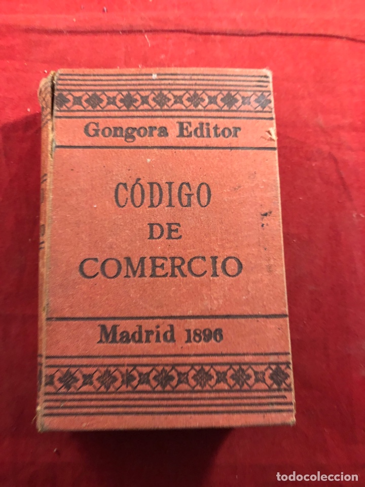 Libros antiguos: C&oacute;digo de comercio - Madrid 1896 - Foto 1