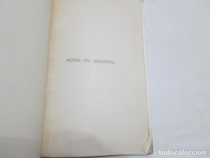 Libros antiguos: NOTES OF SHOOTING - AN EXPERT - 1915 - Foto 2