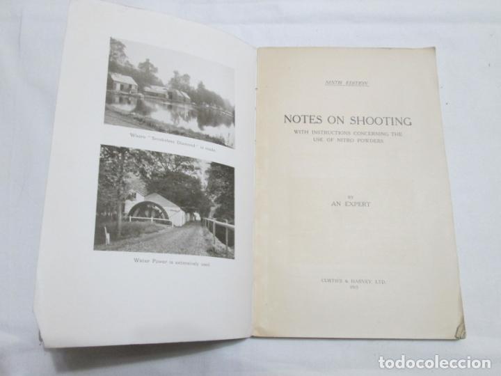 Libros antiguos: NOTES OF SHOOTING - AN EXPERT - 1915 - Foto 3