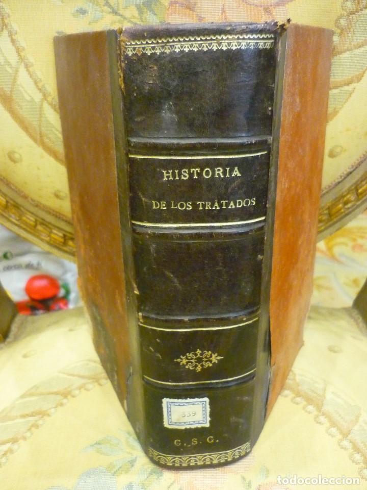 Libri antichi: APUNTES PARA UN CURSO DE HISTORIA DE LOS TRATADOS, DE L.P. IZAGUIRRE. LIBRO MANUSCRITO 1.894.