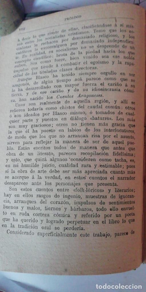 Libros antiguos: CUENTOS ARAGONESES. EUSEBIO BLASCO EDIT. MAUCCI, S. F. (C.1920) - Foto 2