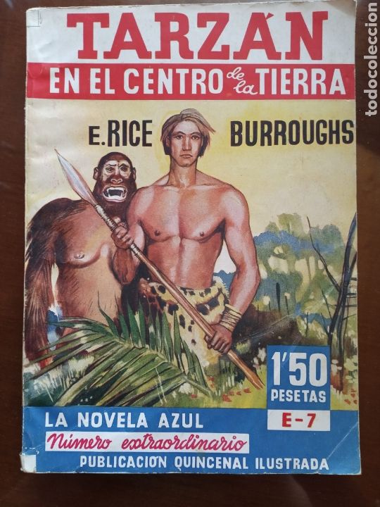 Libros antiguos: Tarz&aacute;n en el centro de la tierra - Foto 1