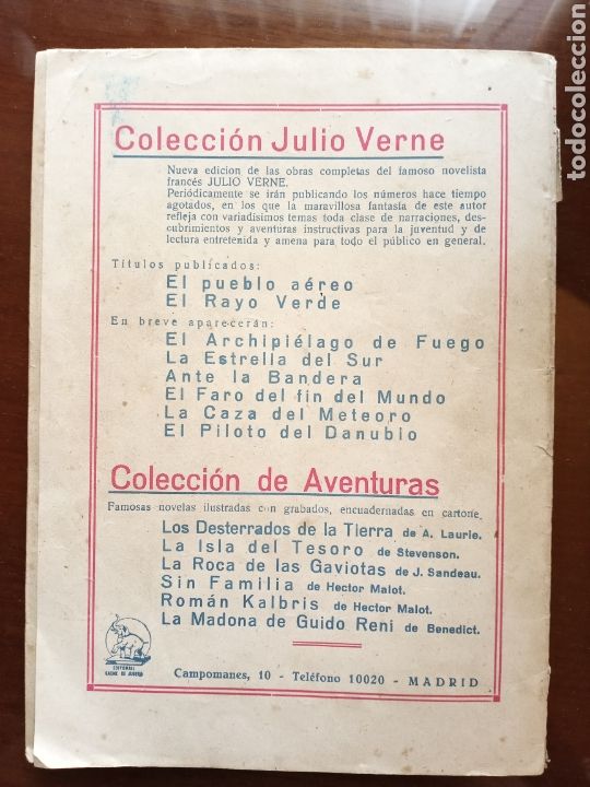 Libros antiguos: El rayo verde de Julio Verne - Foto 2