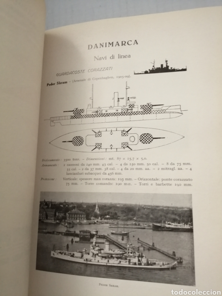 Libros antiguos: ALMANACCO NAVALE: 1939-XVII - Foto 6
