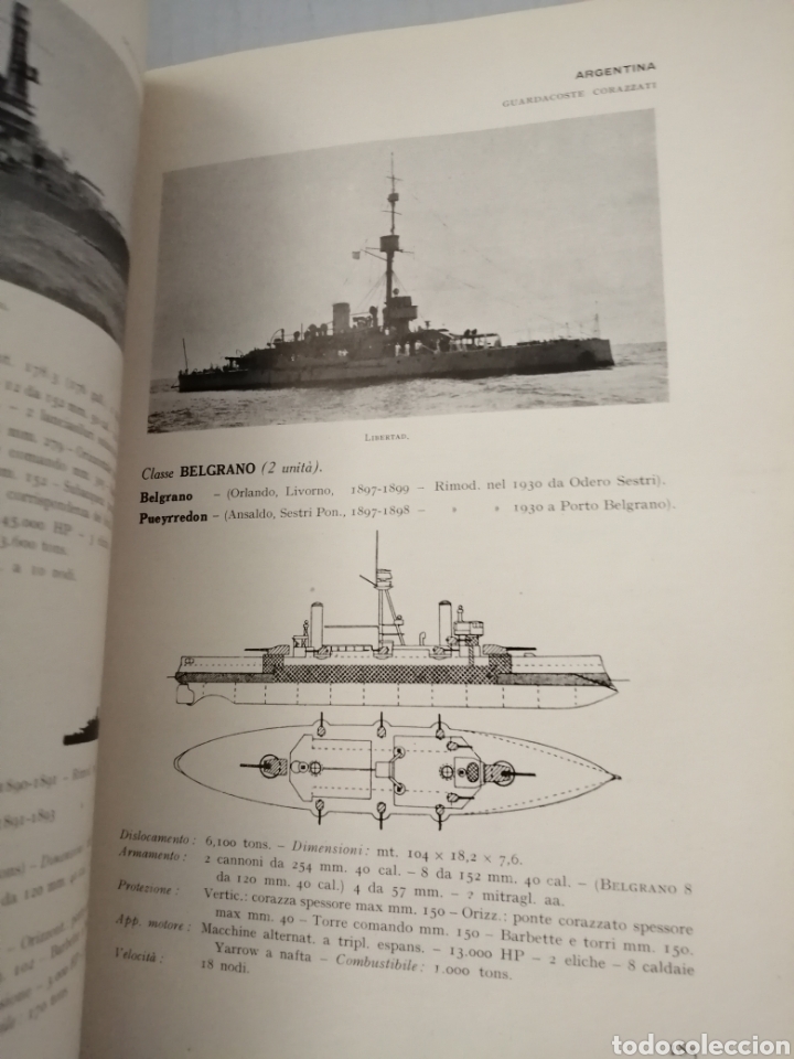 Libros antiguos: ALMANACCO NAVALE: 1939-XVII - Foto 8