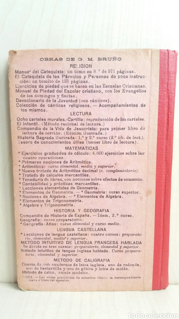 Libros antiguos: Compendio de Historia de Espa&ntilde;a Primer Curso. BRU&Ntilde;O, 1922. - Foto 3