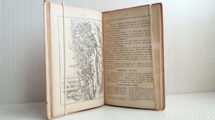 Libros antiguos: Compendio de Historia de Espa&ntilde;a Primer Curso. BRU&Ntilde;O, 1922. - Foto 6