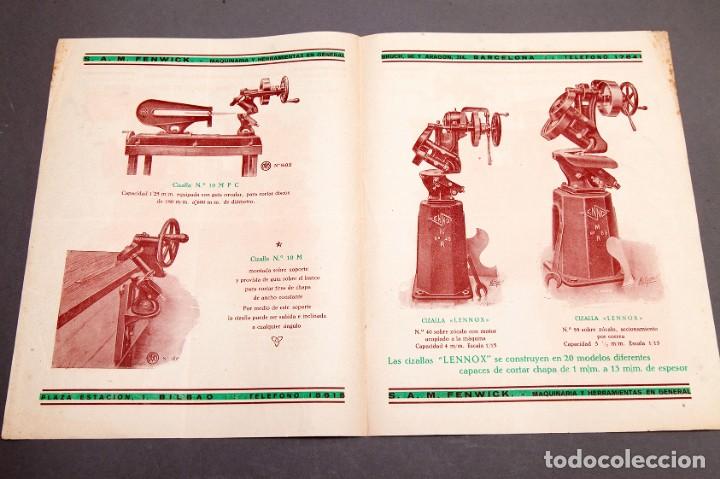 Libros antiguos: SAM FENWICK - MAQUINARIA Y HERRAMIENTA - 1930 - Foto 3
