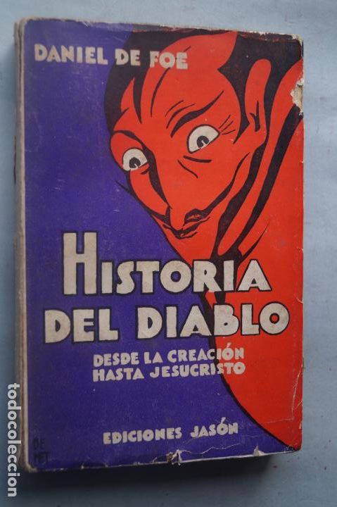 Libros antiguos: HISTORIA DEL DIABLO. DANIEL DEFOE. - Foto 1
