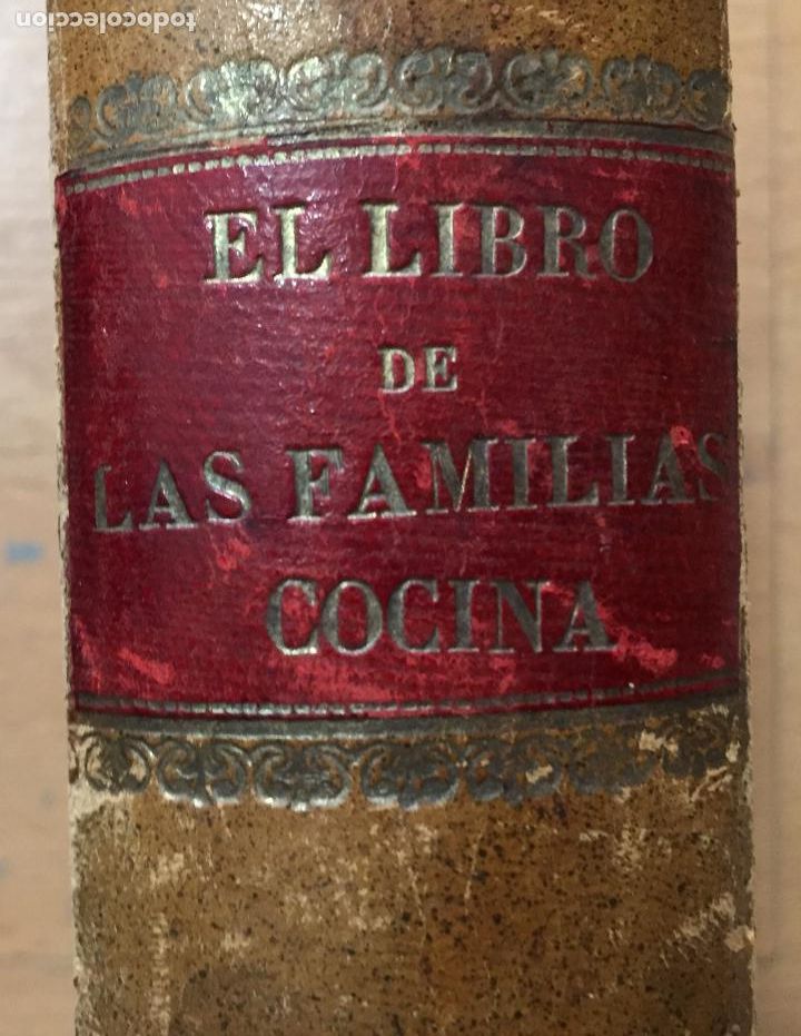Libros antiguos: EL LIBRO DE LA FAMILIAS COCINA 1889 - Foto 10
