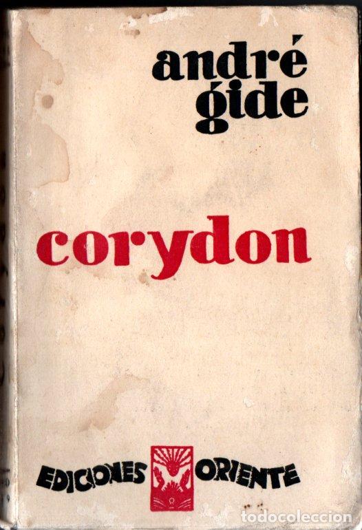 Libros antiguos: ANDR&Eacute; GIDE : CORYDON (ORENTE, 1929)) - Foto 1