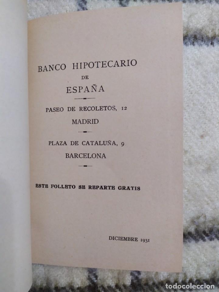 Libros antiguos: 1931. Facs&iacute;mil c&eacute;dula hipotecaria. - Foto 3