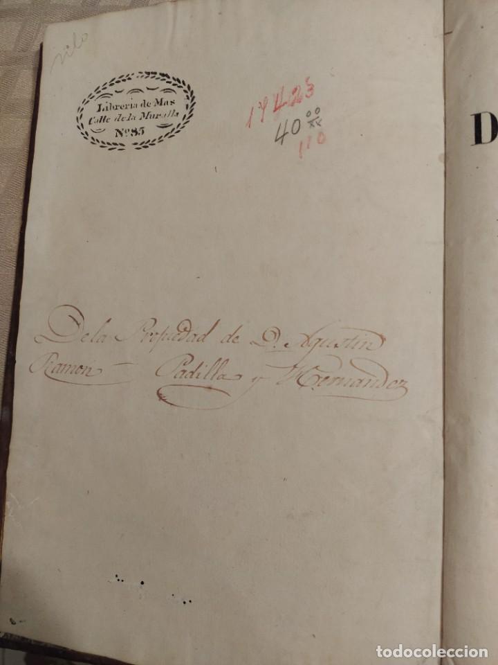 Libros antiguos: Las Siete Partidas (4 tomos) - Foto 3