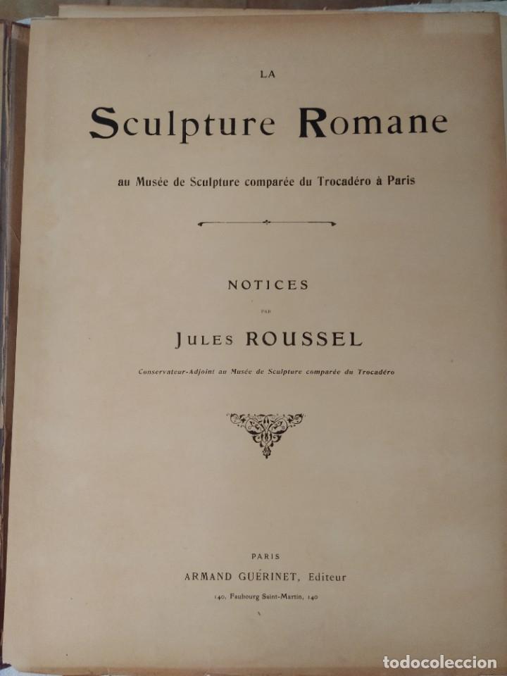 Libros antiguos: Mus&eacute;e de Sculture Compar&eacute;e du Tocadero. - Foto 8