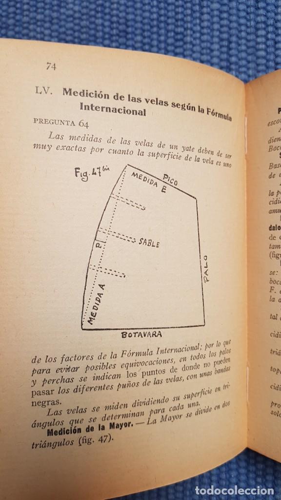 Libros antiguos: Vela. Manual del patr&oacute;n de yate - Foto 2