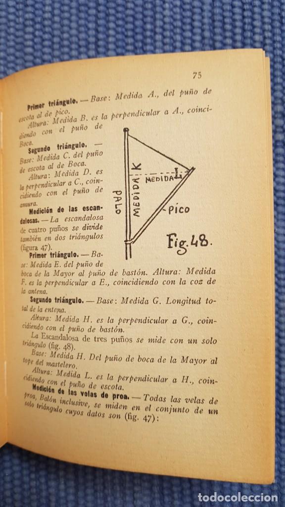 Libros antiguos: Vela. Manual del patr&oacute;n de yate - Foto 3