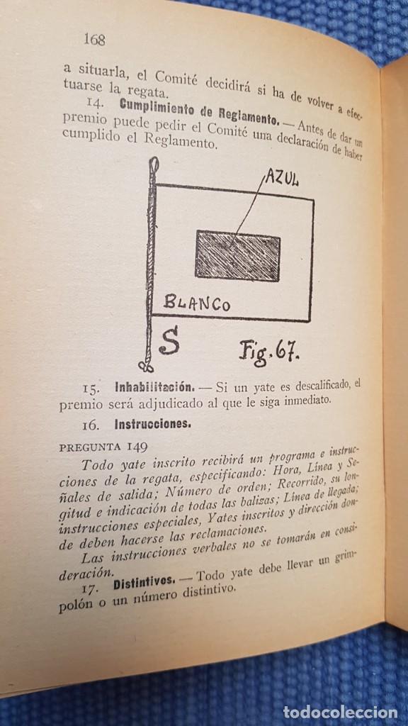 Libros antiguos: Vela. Manual del patr&oacute;n de yate - Foto 4
