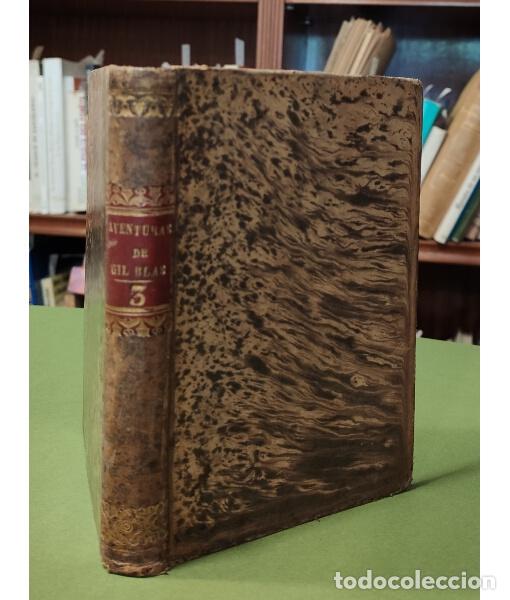 Livres anciens: AVENTURAS DE GIL BLAS DE SANTILLANA, ROBADAS A ESPA&Ntilde;A Y ADOPTADAS EN FRANCIA POR MONSIER LE SAGE, RE