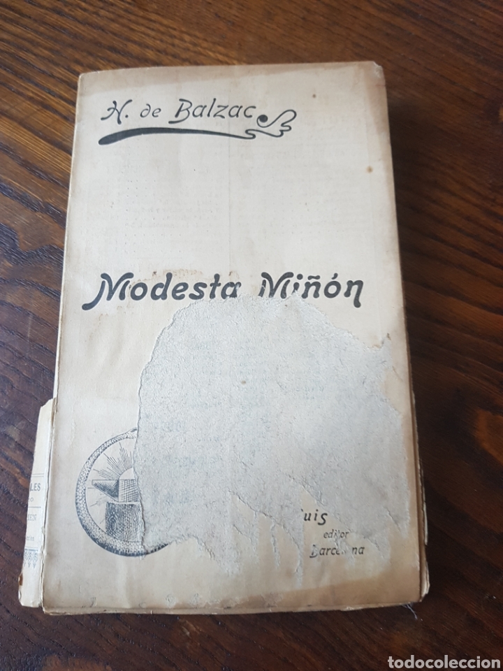 Libros antiguos: MODESTA MI&Ntilde;&Oacute;N - H. DE BALZAC - 1905 - Foto 1