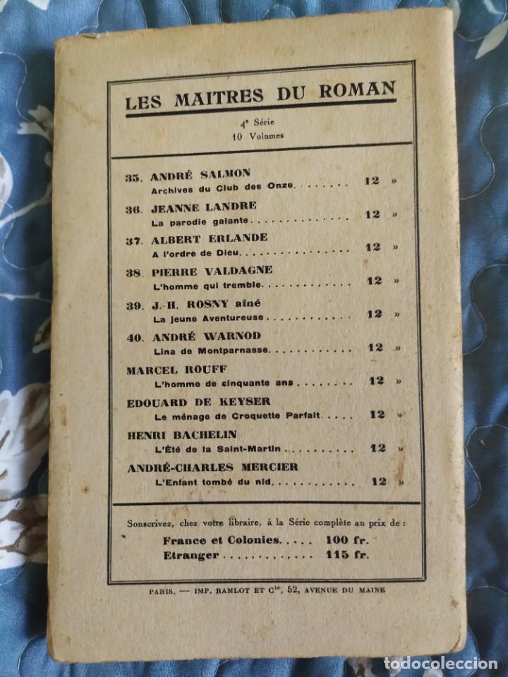 Libros antiguos: 1928. Lina de Montparnasse. Andr&eacute; Warnod. - Foto 2