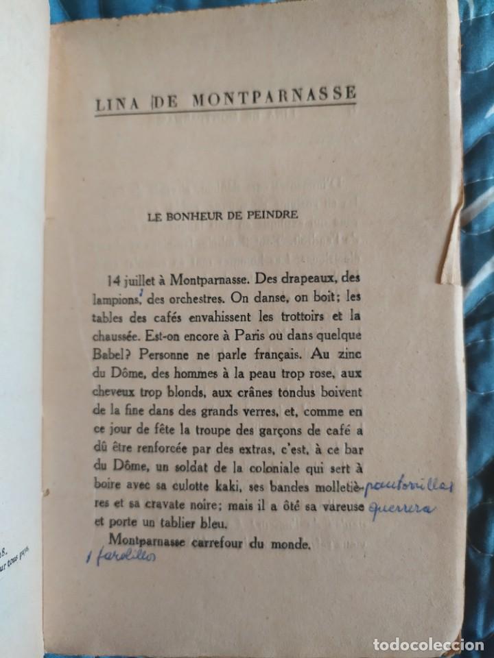 Libros antiguos: 1928. Lina de Montparnasse. Andr&eacute; Warnod. - Foto 5