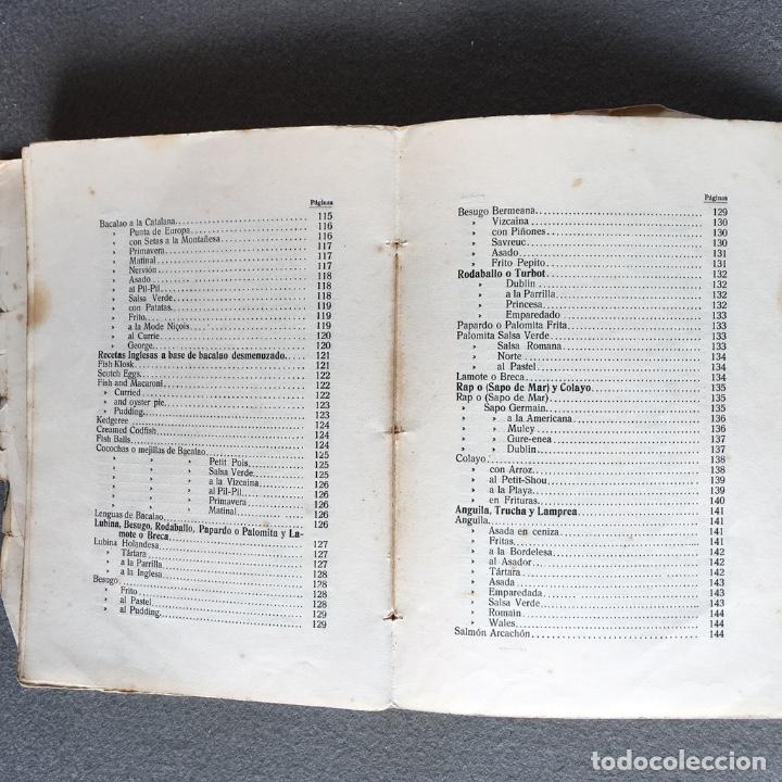 Libros antiguos: El libro del pescado. Imanol Beleak. 1933. 1ª edición. - Foto 19 - 219314911
