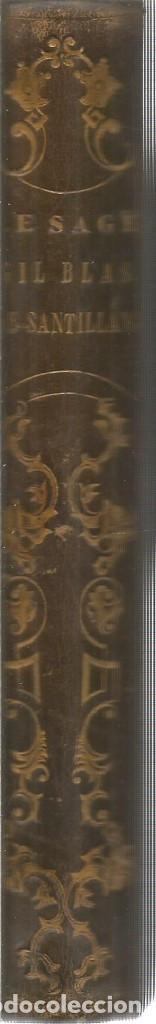 Libros antiguos: Historia de Gil Blas de Santillana - LE SAGE - Foto 2