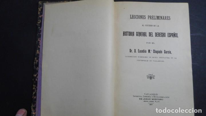 Libros antiguos: PRINCIPIOS DE DERECHO A&Ntilde;O 1897 - Foto 1