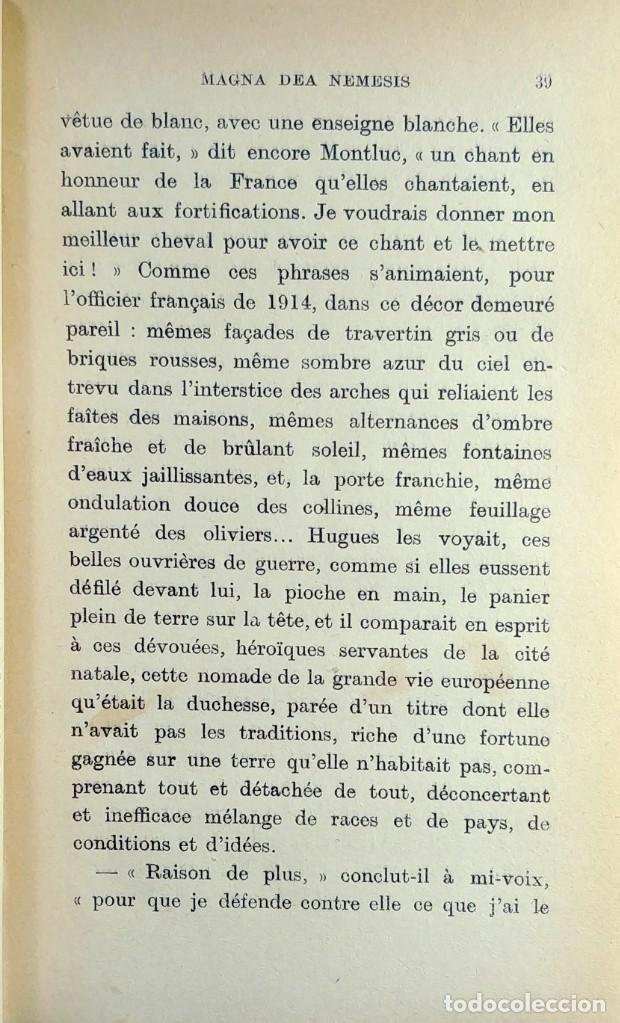 Libros antiguos: N&Eacute;M&Eacute;SIS / PAUL BOURGET. PARIS : LIBRAIRIE PLON, 1918. - Foto 4